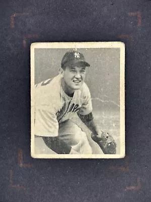 1948 Bowman Allie Reynolds RC #14 New York Yankees Rookie *Creases • $19.99