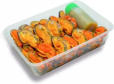 Plastic Microwave Containers With Lids Takeaway Food Freezer Safe Storage 500 Ml • £5.99