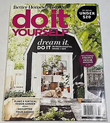 Better Homes & Gardens Magazine Do It Yourself DIY Summer 2020 Vol 27 Issue 3 • $7.95