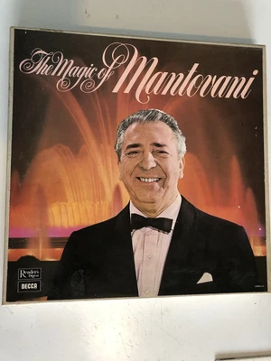 £9.95 • Buy The Magic Of Mantovani Readers Digest Box Set Lp Vinyl Certificate Guarantee