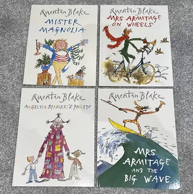 Mister Magnolia Angelica Sprockets Pockets And Mrs Armitage Books Quentin Blake • £1