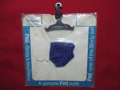 Pedigree Paul Vintage 1960s Sindy Boyfriend Swimming Trunks Doll Outfit Clothing • $24.99