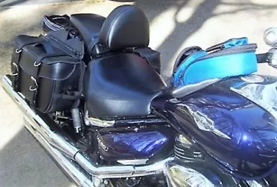 $85.36 • Buy Custom Suzuki Boulevard M50 Up To 2009 Motorcycle Driver Backrest Quick Release