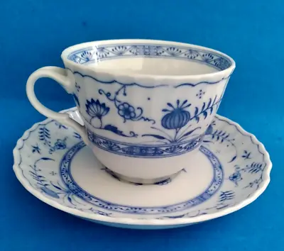 Aito China Japan Blue&White Tea Cup Saucer Set Meissen Style Blue Onion • $14.99