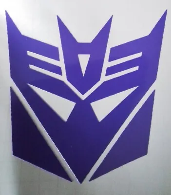 Transformers Decepticon Vinyl Decal Helmet Sticker Car Megatron! • $2.99