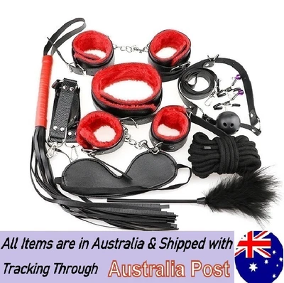 Bondage Kit BDSM Restraints Handcuffs Adult Games Cuffs Fetish Sex Toy 823 • $26.50