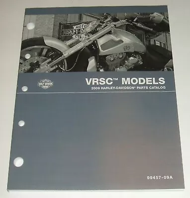 Harley 2009 Vrod V-Rod Vrsc Parts Manual Catalog Night Rod Special Muscle • $33.49