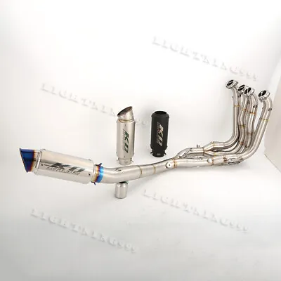 For BMW S1000R 2015-2018 S1000RR 2010-2018 Full System Exhaust Muffler Pipe 61mm • $350