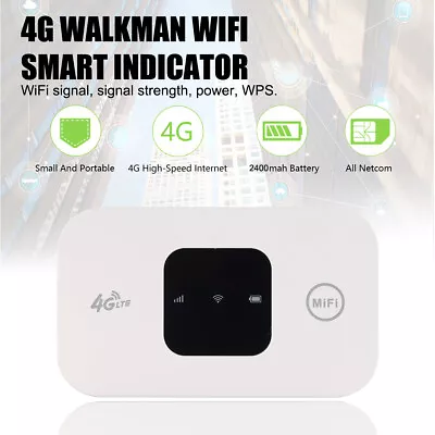 4G LTE Mobile Broadband Portable Wireless Router Hotspot SIM Unlocked WiFi Modem • $19.69