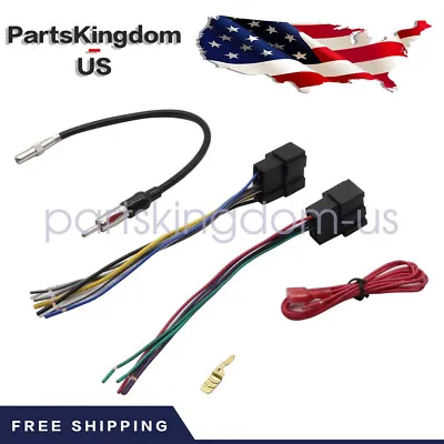 FITS Chevy Silverado 1500 2500 3500 2007-UP Radio Stereo Wiring Harness Adapter • $10.19