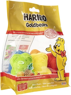 £9.49 • Buy Haribo Goldbears 5 Pack Mini Plush Stuffed Toys Collectible Scented