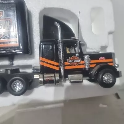 Matchbox Dinky DYM37040 Harley Davidson Peterbilt 359 Tractor Trailer Truck • $99