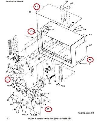 MEP002A - MEP003A Control Cubicle • $69.50