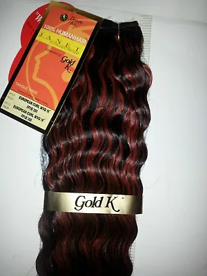 100% Human Hair Tangle Free European Curl Weave; Curly; Weft; Sew-in; Platinum • $48.99