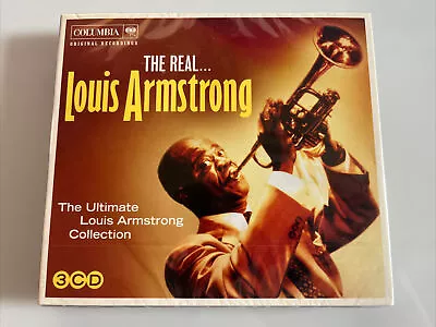 Louis Armstrong : The Real... Louis Armstrong (2012) (CD)  Brand New Sealed • £4.25