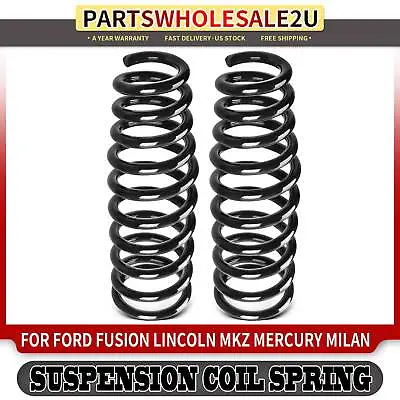 2Pcs Front LH & RH Coil Springs For Ford Fusion Lincoln MKZ Mercury Milan Sedan • $50.99