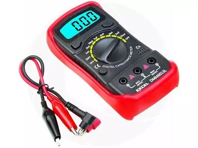 DMM6013L Digital Capacitor Capacitance Meter 200Pf 200nF 200uF 20mF Backlight • $19.99