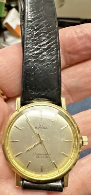 Omega Seamaster De Ville Automatic 1950'S Vintage Men's Watch 1-1/2 H X W 1-1/4” • $595