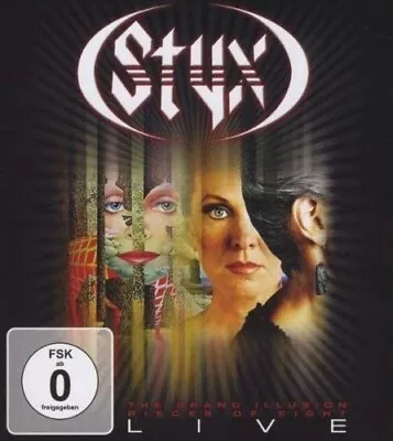 STYX - Pieces Of Eight & Grand Illusion - Live (BLU RAY) VERY RARE! NEW SEALED • $55.89