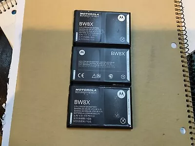 Motorola BW8X OEM Extended Battery For Droid Bionic XT875  Lot Of 3 Used • $9.99