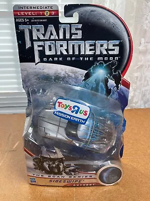 Transformers Dark Of The Moon Scan Series - TOYS R US EXCLUSIVE - SIDESWIPE MOSC • $4.99