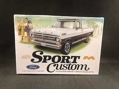 Moebius 1972 Ford Sport Custom Pickup 1:25 Scale Plastic Model Kit 1220 NIB • $39