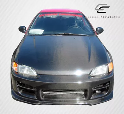 FOR 92-95 Honda Civic 2DR / HB Carbon Fiber OEM Hood 101091 • $822