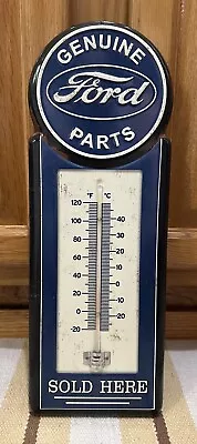 Ford Parts Sold Here Thermometer Metal Sign Gas Oil Vintage Style Wall Decor • $42