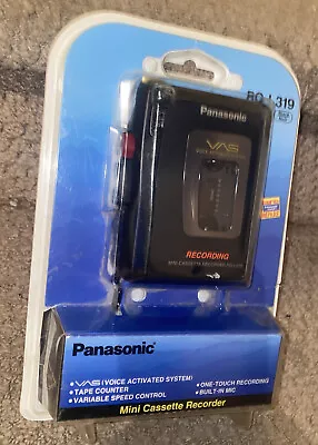 New Panasonic Portable Mini Cassette Recorder Player RQ-L319 • $75