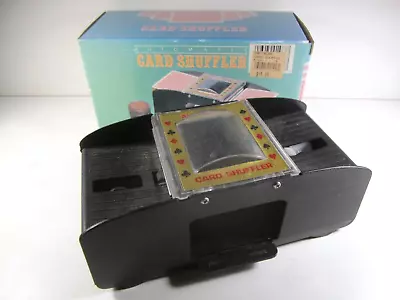 Automatic Card Shuffler (1-2 Deck) Battery Operated Electric In Box • $19.97