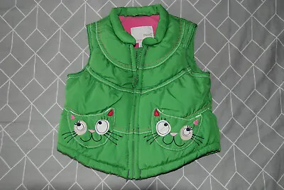 KEEP WARM AND COSY - BABY GIRLS PADDED GILET - By NEXT SIZE 3-6 MONTHS • £0.99