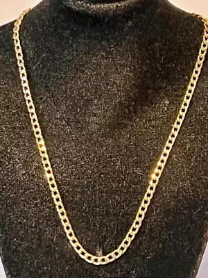 Stunning 9ct Gold Ladies Gents 18  Long Curb Necklace 9k Chain Jewelery 9k 375 • £154.99