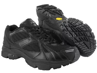 Magnum Must Black Mesh Running Trainers Shoes UK 12 M.O.D. Cancelled Order • £19.99