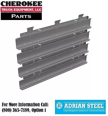 Adrian Steel 21-4 4-Row Hanging Bin Rack (51w X 35.4h X 2d) • $402.95