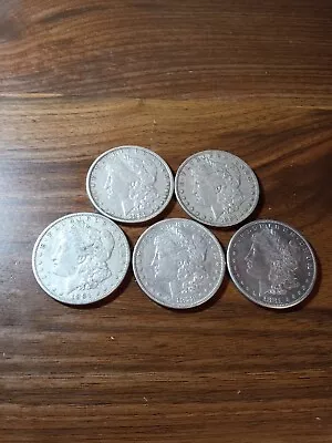 Morgan Silver Dollar Lot Of 5 Coins Pre 1921 • $165