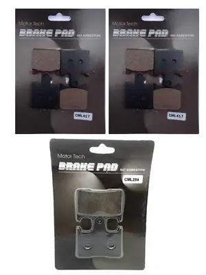 Brake Pad Set For Kawasaki ZZR 1400 ABS 12-20 • £21.95