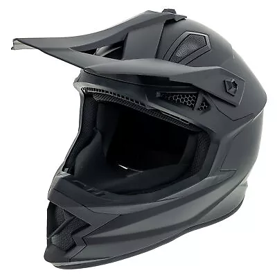 Polaris Tenacity 4.0 Helmet Lightweight Ventilated Quick Release Matte Black • $139.99