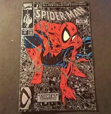 SPiDER-MAN #1 SILVER Variant Edition 1990; Todd McFarlane; Very Fine+ (VF+ 8.5) • $15.99