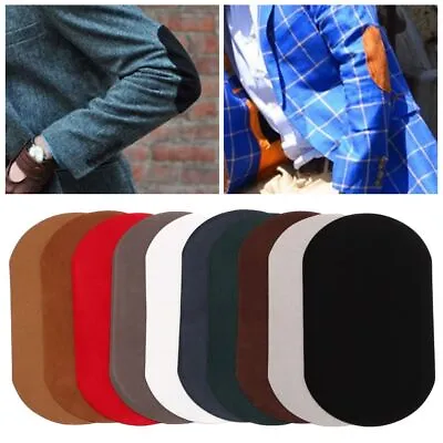£2.74 • Buy Adhesive Stickers For Clothes Elbow Iron On Patch Leather Pants Knee Appliques