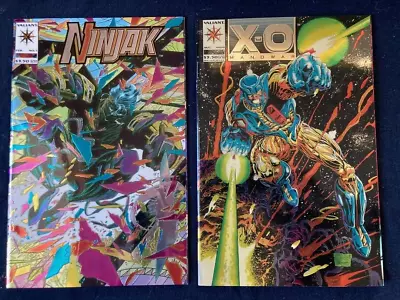 Valiant Comics X-O Manowar #0 Ninjak #1 Chromium Covers Mint • $9.99