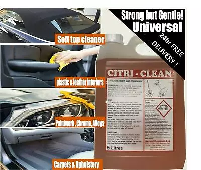 £29.99 • Buy Citrus Cleaner Concentrate-Exceptional Cleaning Capabilities Strong Degreaser 5L