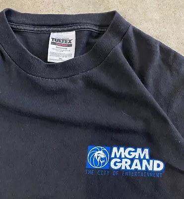 Vintage MGM Grand Shirt Adult 2XL XXL Black Directors Club Casino USA 90s • $9