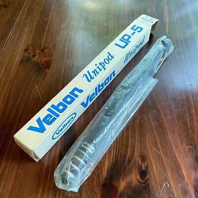 Vintage Velbon Unipod UP-5 — Aluminum Telescopic Monopod— 16 - 60  Adj. Height • $39