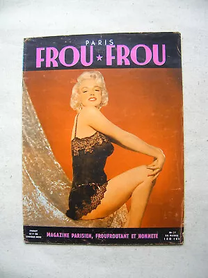 Paris Frou Frou 1950s Marilyn Monroe Cover • $25