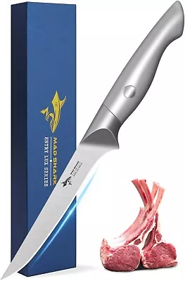 Mad Shark Boning Knife 6 Inch Razor Sharp Butcher Knife Meat Cutting Solingen • $62.99
