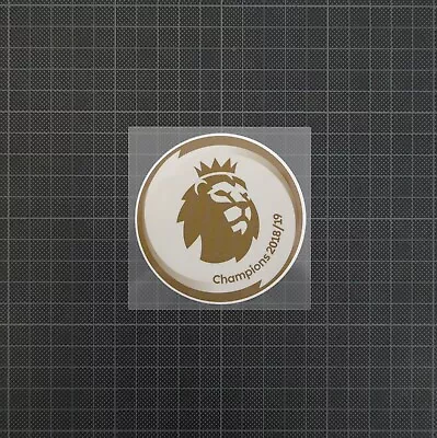 Premier League Gold Champions Patch 2018-2019 Manchester City • £6.20