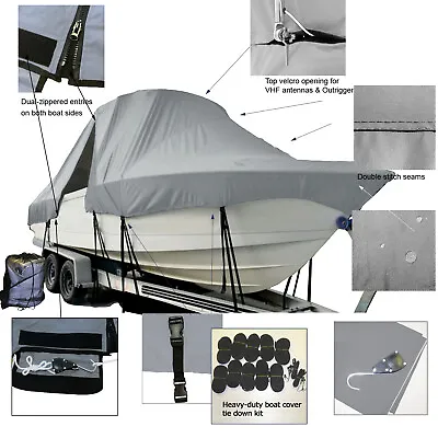 $449.95 • Buy Blazer Bay 2770 Center Console Fishing T-Top Hard-Top Boat Storage Cover