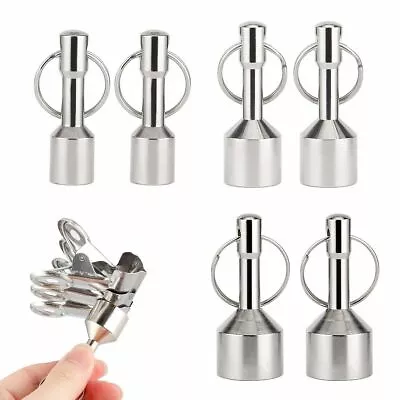 Keychain Neodymium Magnet For Testing Brass Gold Silver Coins Ferrous Metals • $6.59