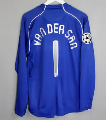 Manchester United 2007 2008 2009 Goalkeeper Shirt Jersey Nike #1 Van Der Sar • $157.49