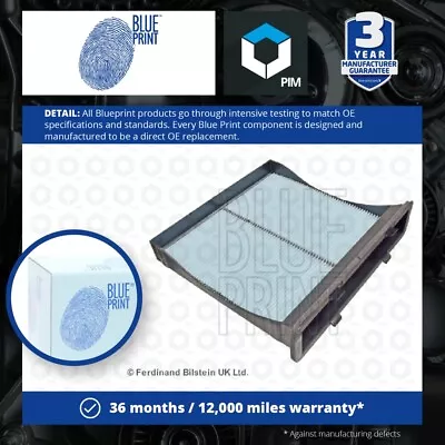 Pollen / Cabin Filter Fits SUBARU IMPREZA GJ GP GP2 1.6 2012 On Blue Print New • $14.42